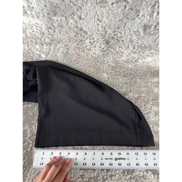 NEW Torrid Plus Size 18 Wide Leg Pants Black Pleated Button Zip Pocket Career - Picture 6 of 9